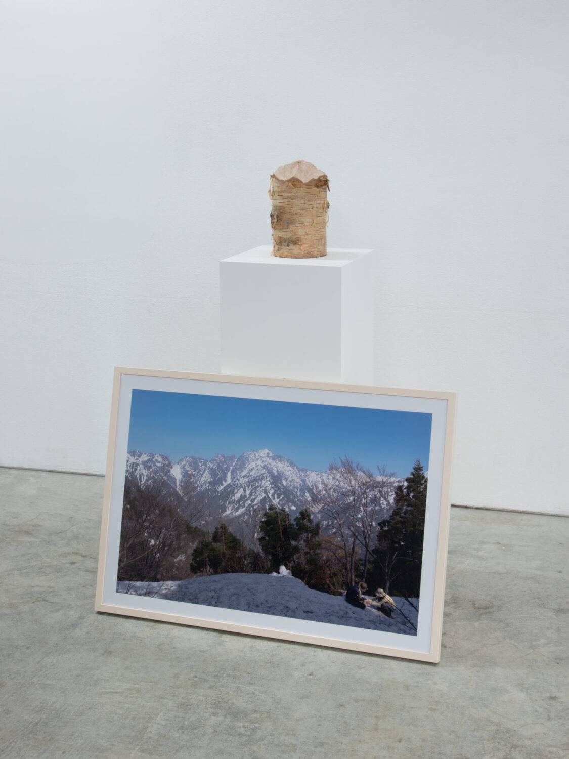 「How to make a mountain sculpture – Japanese Mountains 剱岳」2013 山下麻衣＋小林直人